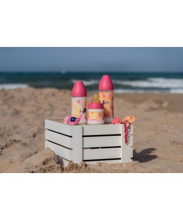 Suavinex Anatomical Silicone Pacifiers Pack of 2 (6-18 Months) - Pink & Orange 0% Bisphenol Sea Design - International Shipping - Buy Online on GoSupps.com