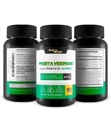 Prosta Vigorade - Male Prostate Support - Natural Antioxidant Formula - Promote Energy & Stamina with Green Tea - Support Reduced Inflammation Blood Flow & Normal Prostate Size - Aid Prostate Health - Buy Online on GoSupps.com