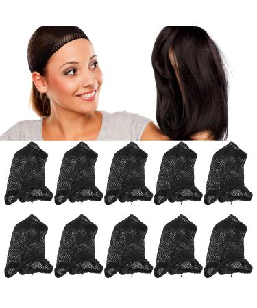 Stretchy Breathable Nylon Perographed Network Caps - 10 Pack Wig Caps for Women Dome & Cosplay - Perfect for Wig Production - Buy Online on GoSupps.com