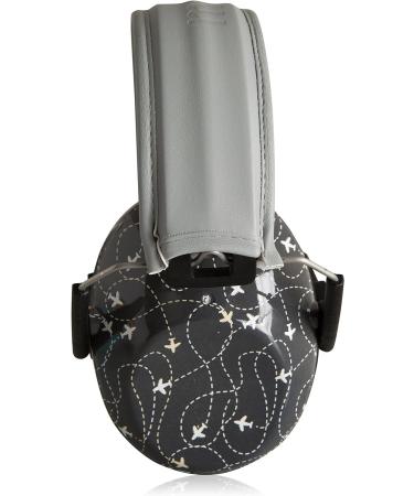 Designer Muted Hearing Protection for Kids - Adjustable Ear Muffs from Toddler to Teen, Aero Gray - Buy Online on GoSupps.com