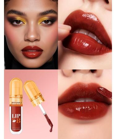 bark Erinde Lip Stain Gloss Lip Tint Gydrating and glossy highly pigmented intense shine mirror lips smooth and even application 05 5 - Buy Online on GoSupps.com