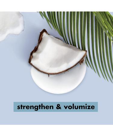 Love Beauty and Planet Volume & Bounty Biodegradable Conditioner - Coconut Water & Mimosa Flower Volumizing, 13.5 oz, 0% Silicones, Parabens, and Dyes - For Thin and Fine Hair Care - Buy Online on GoSupps.com