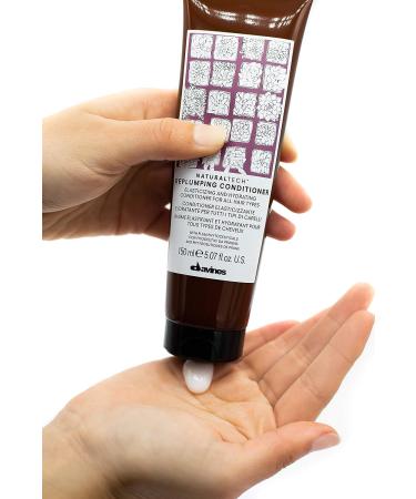 Davines Naturaltech REPLUMPING Conditioner - 5.07 fl. oz. | Moisturizing, Detangling, & Renewing Elasticity - Buy Online on GoSupps.com