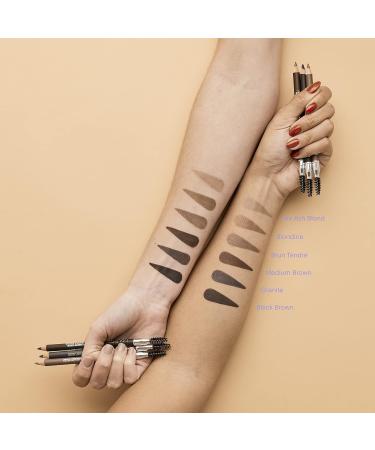 Marcelle Accent Eyebrow Crayon Fair Ash Blond 2-in-1 Eyebrow Pencil Rich Matte Colour Smooth & Easy Application Hypoallergenic Fragrance-Free Cruelty-Free 1.05 g - Buy Online on GoSupps.com