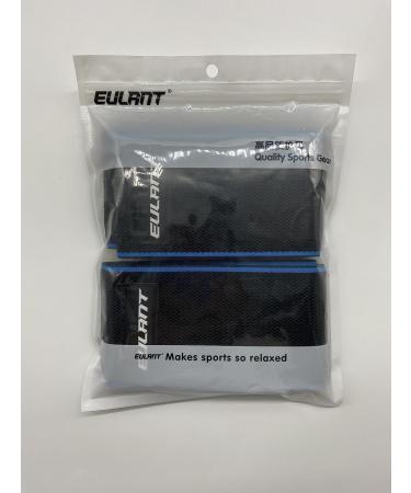Adjustable Eulant Ankle Bandage - Anti-Slip Silicone Stripes - Highly Elastic Foot Support for Volleyball Football & Running - Blue 85cm (2 Pieces) - International Shipping Available - Buy Online on GoSupps.com