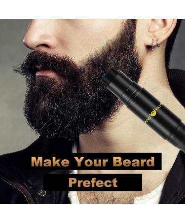 Black Beard Brush for Men - Beard Colouring for Men - Beard Pencil Filler for Men - Waterproof Sweatproof Styling Pen - Natural Long-lasting Mustache Coverage - Thicken Enhance Shape Define Bristle - Buy Online on GoSupps.com