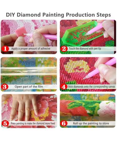 LVIITIS DIY 5D Diamond Painting Wolf Kit for Adults - Full Drill Cross Stitch Crystal Rhinestone Embroidery Art for Home Decor - Gift Idea - Buy Online on GoSupps.com