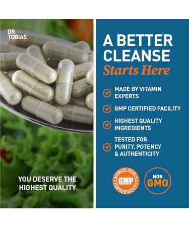 Dr. Tobias Colon 14 Day Cleanse Advanced Gut Cleanse Detox for Women & Men with Cascara Sagrada Psyllium Husk Senna Leaf & Probiotics Non-GMO Colon Cleanse 3 Bottles of 28 Capsules Each 28 Count (Pack of 3) - Buy Online on GoSupps.com