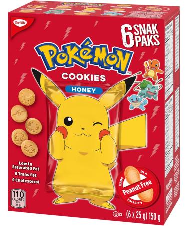Christie Pokemon Honey Snack Pack Made in a Peanut-Free Facility Individually Wrapped School Snacks 150 g Honey 5.3 Ounce (Pack of 1) - Buy Online on GoSupps.com