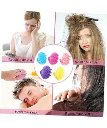 Magiclulu Silicone Shampoo Brush Set - 15 pcs Scalp & Body Massage Brush for Hair Washing & Dog Massage - Shower & Hand Washing Essential - Buy Online on GoSupps.com