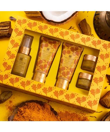 Buy SPA CEYLON True Turmeric Face Care Essentials Set | Wellness Spa Gift | Natural Beauty Ritual & Body Care - Buy Online on GoSupps.com
