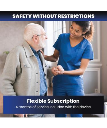 Home&Wellness Medical Alert Device - No Fall Detection | Long Battery Life & 4-Month ATT Service | Senior Safety Solution - Buy Online on GoSupps.com