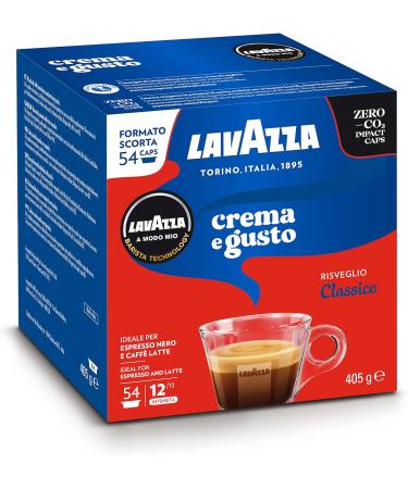 Lavazza A Modo Mio Crema e Gusto 54 Coffee Capsules - Classico 54 Count - Buy Online on GoSupps.com