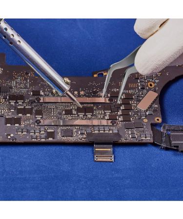 Soft-Grip Craft Tweezers Set for Jewelry Making, Beading, and Electronic Work - Stainless Steel Precision Tweezers - 2 Pieces (Silver, Pink, Black) - Buy Online on GoSupps.com