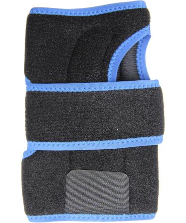 Protexx Left Wrist Palm Thumb Hand Support Brace - Sport Protective with 2 Aluminum Alloy Stays - Black - International Shipping Available - Buy Online on GoSupps.com