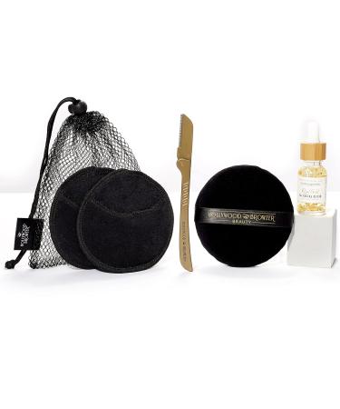 Hollywood Browzer Microfiber Facial Cleansing Pads | Reusable & Washable Makeup Remover | International Shipping Available - Buy Online on GoSupps.com
