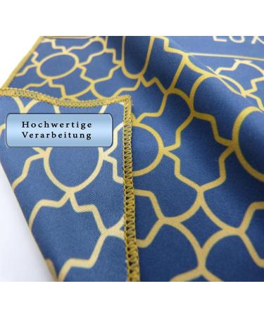 Belesi XXL Microfiber Cloth - Optician Quality Cleaning for Smartphones Tablets Glasses & More | 30x30cm Luxury Blue Display Cloth - Buy Online on GoSupps.com