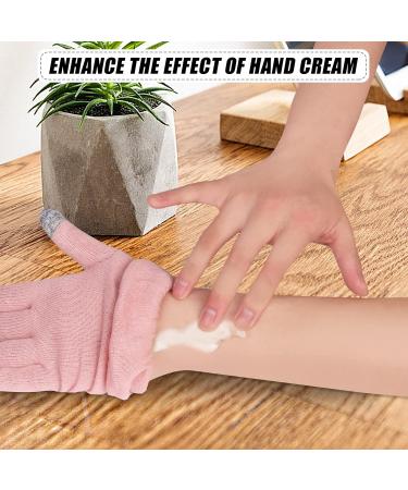 Donfri Touchscreen Cotton Gloves for Neurodermatitis & Eczema - Moisturizing Thin Work Gloves for Dry Hands (Size M) - 1 Pair - Buy Online on GoSupps.com