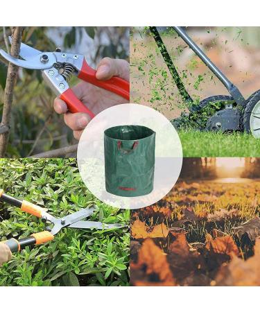 Lawn and Bags | Lawn Bags with Large Capacity | Lawn Garden Bags Garden Bags for Debris Large Capacity with Up and Down Handles for Easy Dumping Fovolat 60l - Buy Online on GoSupps.com