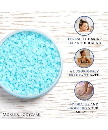 Tea Tree Oil & Dead Sea Salt Foot Soak - Made in UK - Treats Nail Fungus & Athlete's Foot - Exfoliating Spa Bath for Hard Skin - Antifungal Feet Soak - 500g - Buy Online on GoSupps.com
