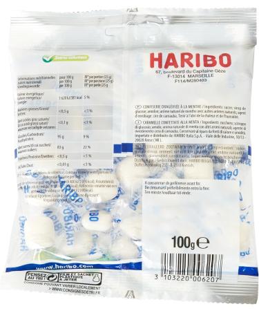 Haribo Starmint Mint Candy 100g - Buy Online on GoSupps.com