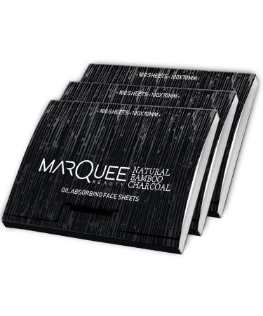 Natural Bamboo Charcoal Oil Blotting Sheets (3 PK) - 100 Pcs Organic Blotting Paper for Face - Oil Absorbing Tissues for Makeup & Skin Care - Buy Online on GoSupps.com