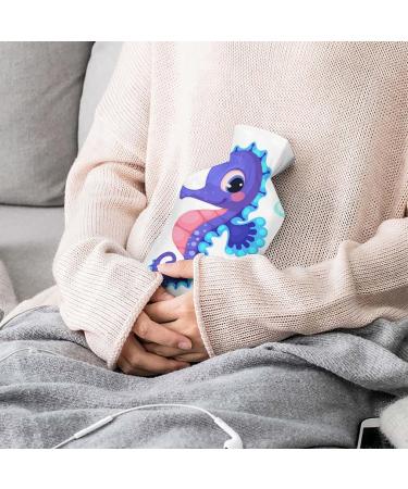 Buy Hippo Hot Water Bottle with Plush Cover - Ideal Bed Warmer for Adults & Kids | 26.5x15.3cm - Fast International Shipping - Buy Online on GoSupps.com