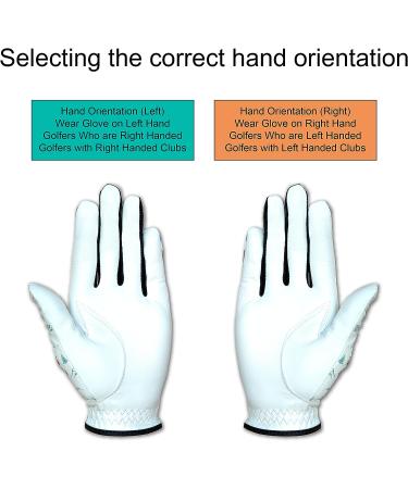 Chameleon Golf Men's Crazy Leather Cabretta Golf Glove - Bigfoot Flyer Large Left | Golf Gift for Men | Golf Equipment Accessory - Buy Online on GoSupps.com