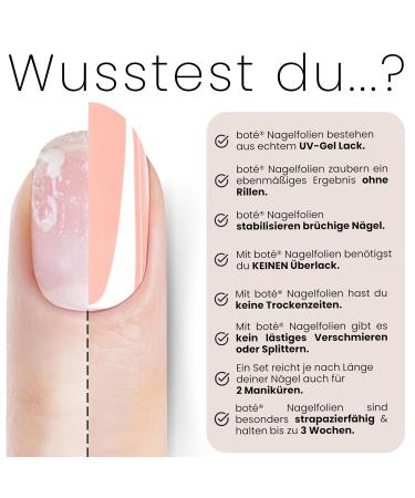 Bot 20x UV Gel Nail Foil - Self-Adhesive Up to 3 Weeks Dermatest Approved - All-in-One Nail Foils for Perfect Results - Buy Online on GoSupps.com