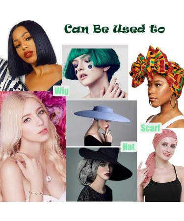 KUOU 2-Pack Velvet Wig Handles - Non-Slip Comfortable Adjustable Headbands for Secure Wig Wear - Buy Online on GoSupps.com