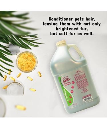 PET SILK Bright White Conditioner 128 Oz - Professional Pet Grooming Supplies - Buy Online on GoSupps.com