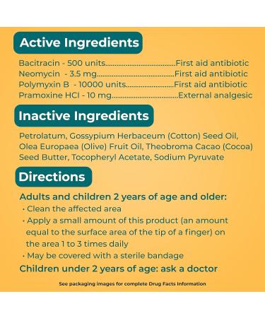 Buy Neosporin Antibiotic Ointment - Pain Relief Anti-Itch & Scar Minimizer - 24-Hour Protection for Cuts & Scrapes - .5 oz International Shipping - Buy Online on GoSupps.com