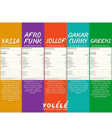 Yolele Fonio Grain and Pilaf Mix Variety Pack - African Supergrain, Gluten-Free, Non GMO, Vegan Protein, High Fiber Superfood - 6 Pack - Buy Online on GoSupps.com