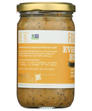 Fix and Fogg Everything Butter 10 OZ - Versatile Nut Butter for Delicious Recipes - Buy Online on GoSupps.com
