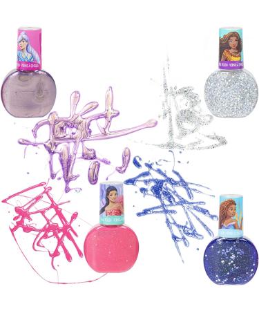 Townley Girl Disney The Little Mermaid Sparkly Makeup Set for Girls - 11 Pcs, Lip Gloss, Nail Polish, Stickers | Ideal for Parties, Sleepovers | Birthday Gift for Girls 3 Yrs - Buy Online on GoSupps.com