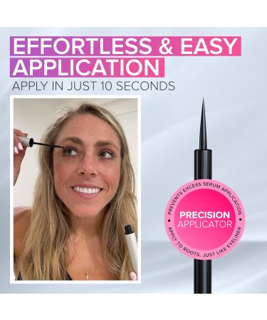 NYK1 CONCENTRATED Lash Serum For Eyelash Growth (3ml) LashForce Eyelash Serum To Grow Lashes Longer And Thicker - Lash Growth Serums For Easy Application And Long Lasting Results For Fuller Eyelashes LashForce (3ml) Lash Gr  - Buy Online on GoSupps.com