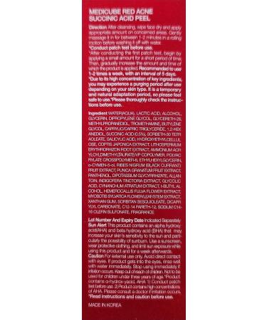 Medicube 21% Acid Wash-off Exfoliant for Acne-prone Skin | AHA+BHA+Succinic Acid | Non-irritating Korean Skincare (1.41fl.oz.) - Buy Online on GoSupps.com