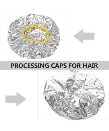 TEHAUX Bonnets de Coloration lastiques en Aluminium 3 Pi ces 30 Cm pour Soins Capillaires Professionnels Salon Coiffure Soin Profond Couleur Al atoire - Buy Online on GoSupps.com