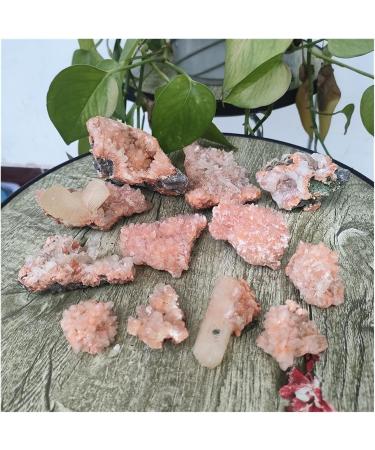 Natural Crystal Rough Rare Natural Raw India Zeolite Cluster Irregular Rough Stone Crystal Rock Ornaments Specimen Reiki Decor PEIQIYIN (Size : 45-50g) - Buy Online on GoSupps.com