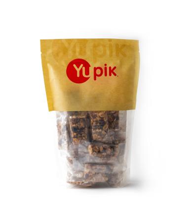 Yupik Peanut Butter And Jam Mini Bars 454 g Individually Wrapped Healthy Snack Nut Bars Crunch Bars Gluten-Free with Peanuts Honey Raisins Cranberries Peanuts Almonds Apricots Snack On the Go