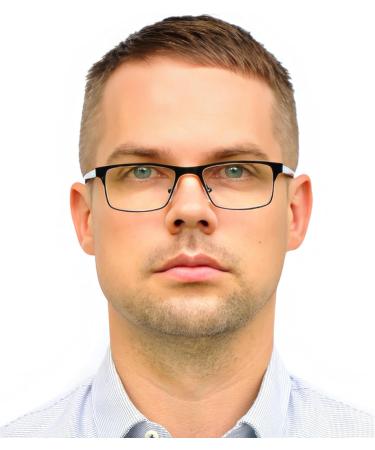 Blue Light Blocking Reading Glasses Stainless Steel Frame - Black 1.0 Dioptres - Buy Online on GoSupps.com