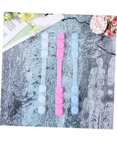 Minkissy 8st Mask Extension Hooks | Anti-Strangulation Face Mask Adapters | White Headband Connectors for Hearing Protection - 15.8x1.5cm - Buy Online on GoSupps.com