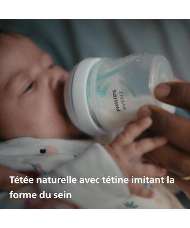 Philips Avent Natural Response Baby Bottle 125 ml with AirFree Valve BPA-free for babies 0 months + (model SCY670/0 - Buy Online on GoSupps.com