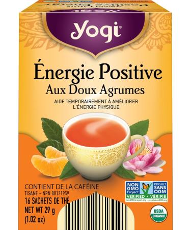 Yogi Tea - Sweet Citrus Positive Energy (6 Pack) - 96 Tea Bags - Buy Online on GoSupps.com