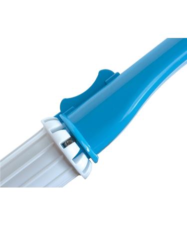 Maddak Self Wipe Bathroom Toileting Aid - Long Reach Comfort Wipe (9.75 Inches) - Autoclavable, Blue/White - Buy Online on GoSupps.com