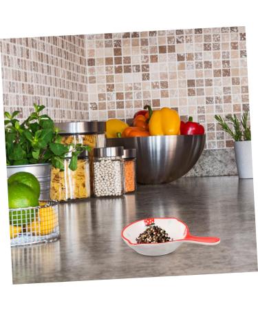 Ciieeo 2pcs Seasoning Dish Wasabi Dish Dipping Sauce Dish Japenese Snacks Flower Shape Sauce Dish Soy Dipping Bowl Dishes Dessert Japanese Snacks Ceramics Child Home Cooking Household 13.8X10X2.5CM As Shown - Buy Online on GoSupps.com