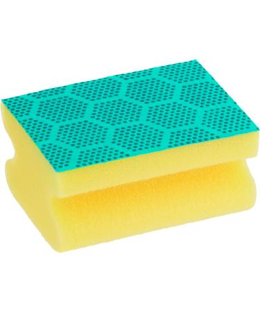 Scotch-Brite Fresh Heavy Duty Scrub Sponge 16 Pieces - Green - Cleans Tough Messes, Food-Trapping Resistant - Buy Online on GoSupps.com