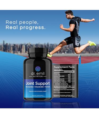 Dr Emil Nutrition Joint Aid Supplement - 60 Capsules | Support for Joint Health - Buy Online on GoSupps.com