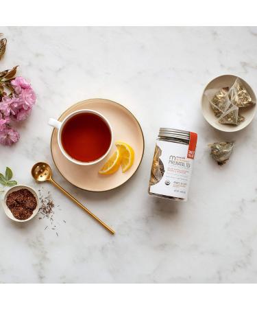 Munchkin Milkmakers Organic Prenatal Tea - Morning Sickness & Nausea Relief with Ginger & Red Raspberry Leaf | 12 Count - Buy Online on GoSupps.com