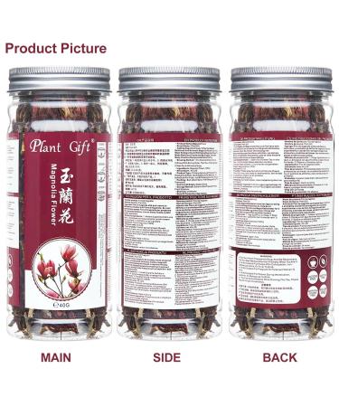 Premium Dried Magnolia Tea 40g - Edible Flower Herbal Tea | Fragrant Natural Health Benefits - Buy Online on GoSupps.com